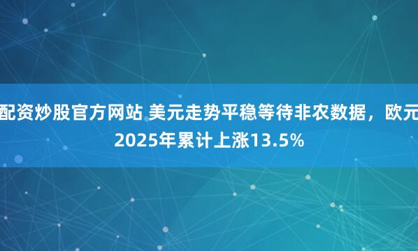 配资炒股官方网站 美元走势平稳等待非农数据，欧元2025年累计上涨13.5%